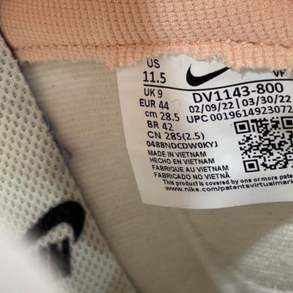 Nike Women’s High Dunk Artic Orange - new without box - Picture 5 of 5